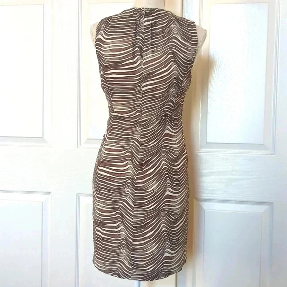 Tory Burch Silk Zebra Print Dress - Picture 4 of 9